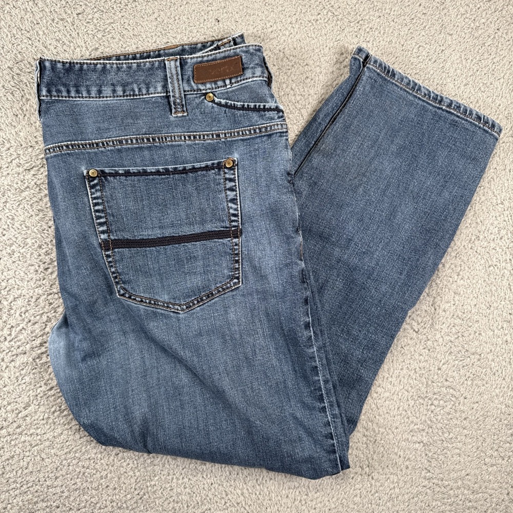 Vertx Defiance Jeans Men's 42x30 (fit 42x29) Tactical Stretch Blue VTX1230 READ